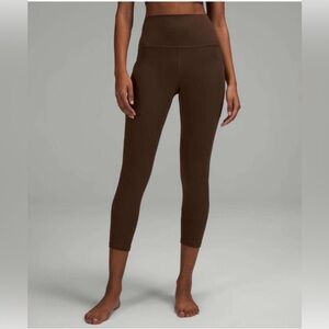 Lululemon Brown High-Rise Pocket Leggings